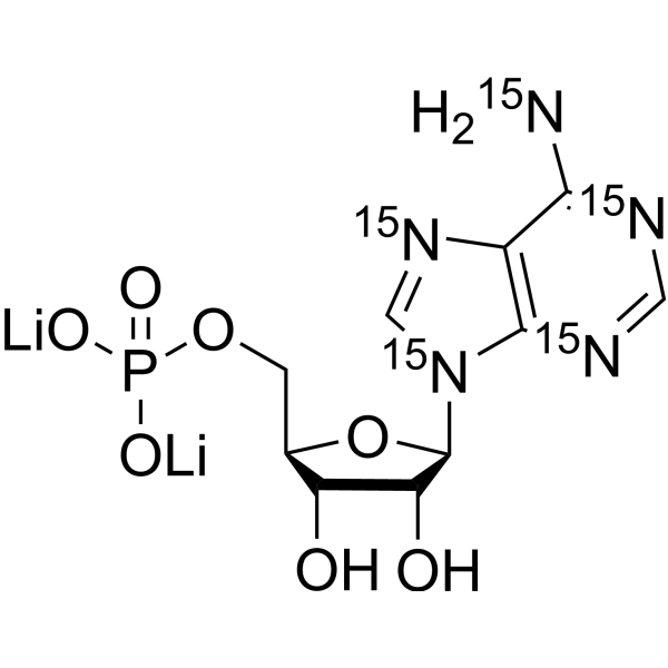 Adenosine monophosphate-15N5 dilithium (adenosine monophosphate-15N5)